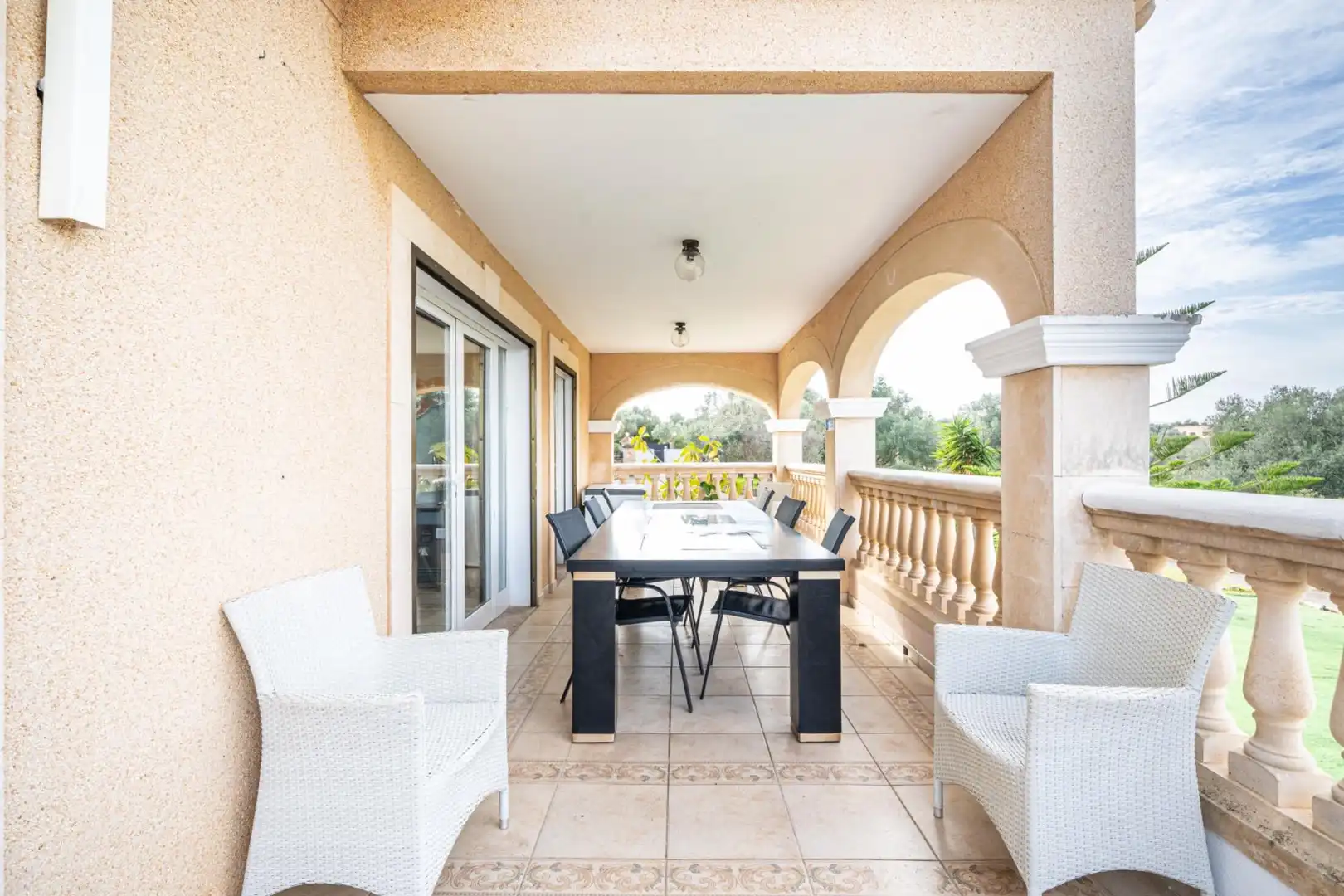 Terraza de Casa o chalet en venta en  Palma de Mallorca con Aire acondicionado, Calefacción y Jardín privado