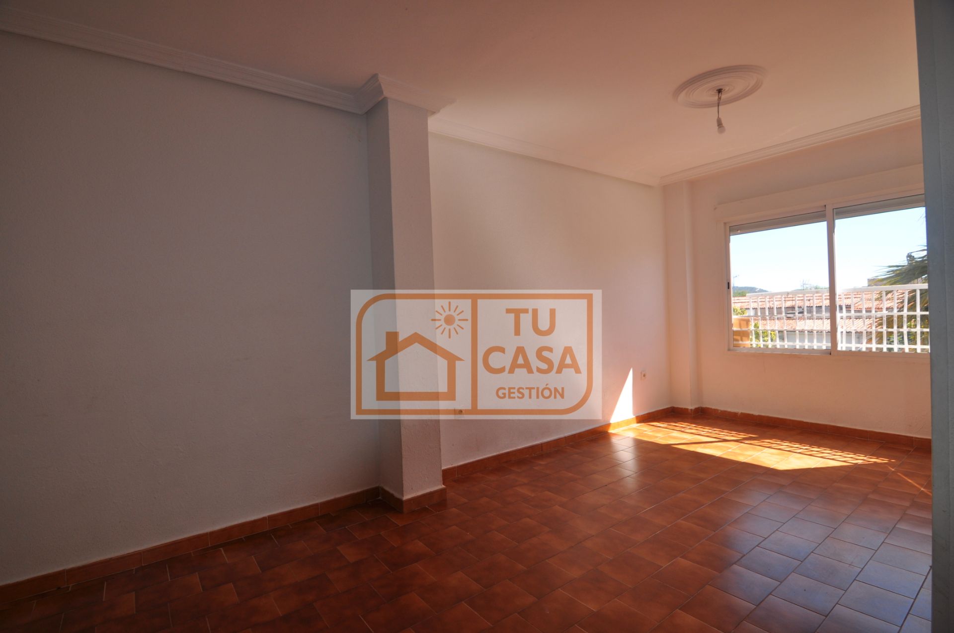 Living room of Flat for sale in Cáceres Capital  with Heating, Private garden and Terrace