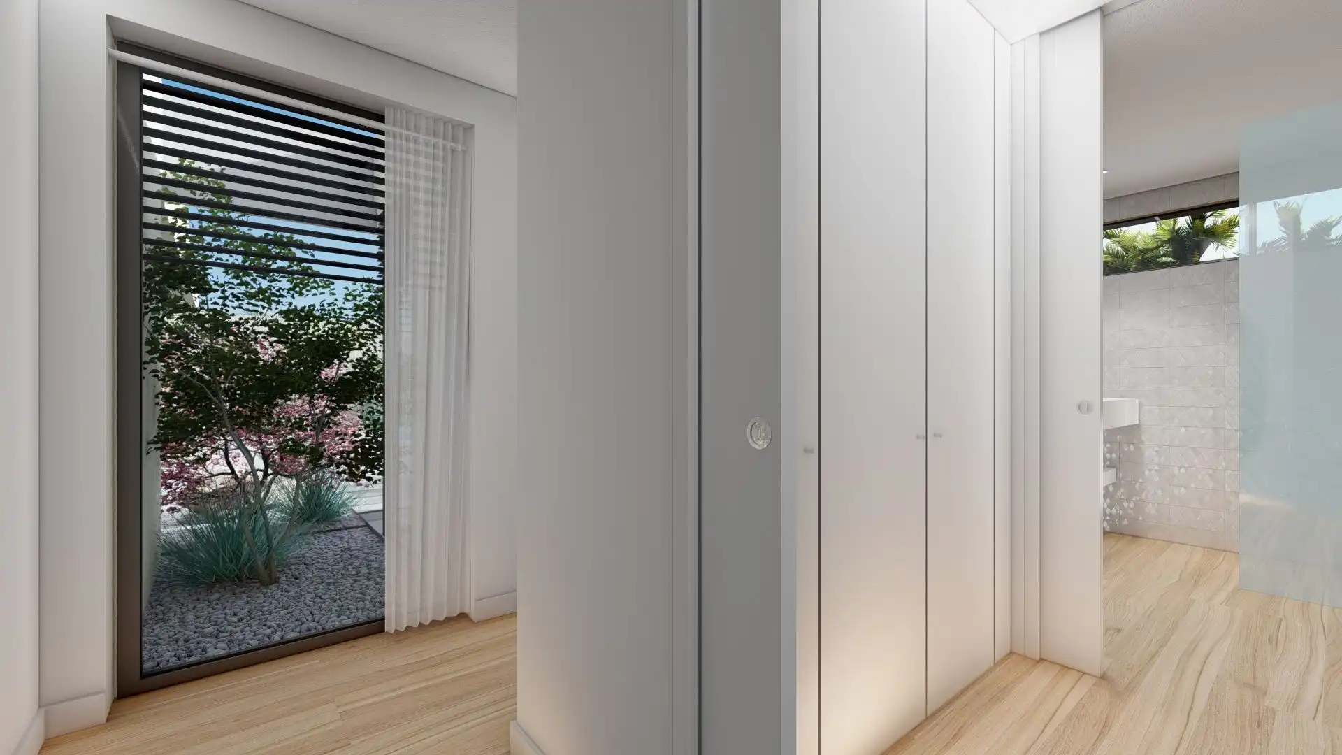 Habitación de Casa adosada en venta en Murcia con Calefacción, Jardín privado y Terraza