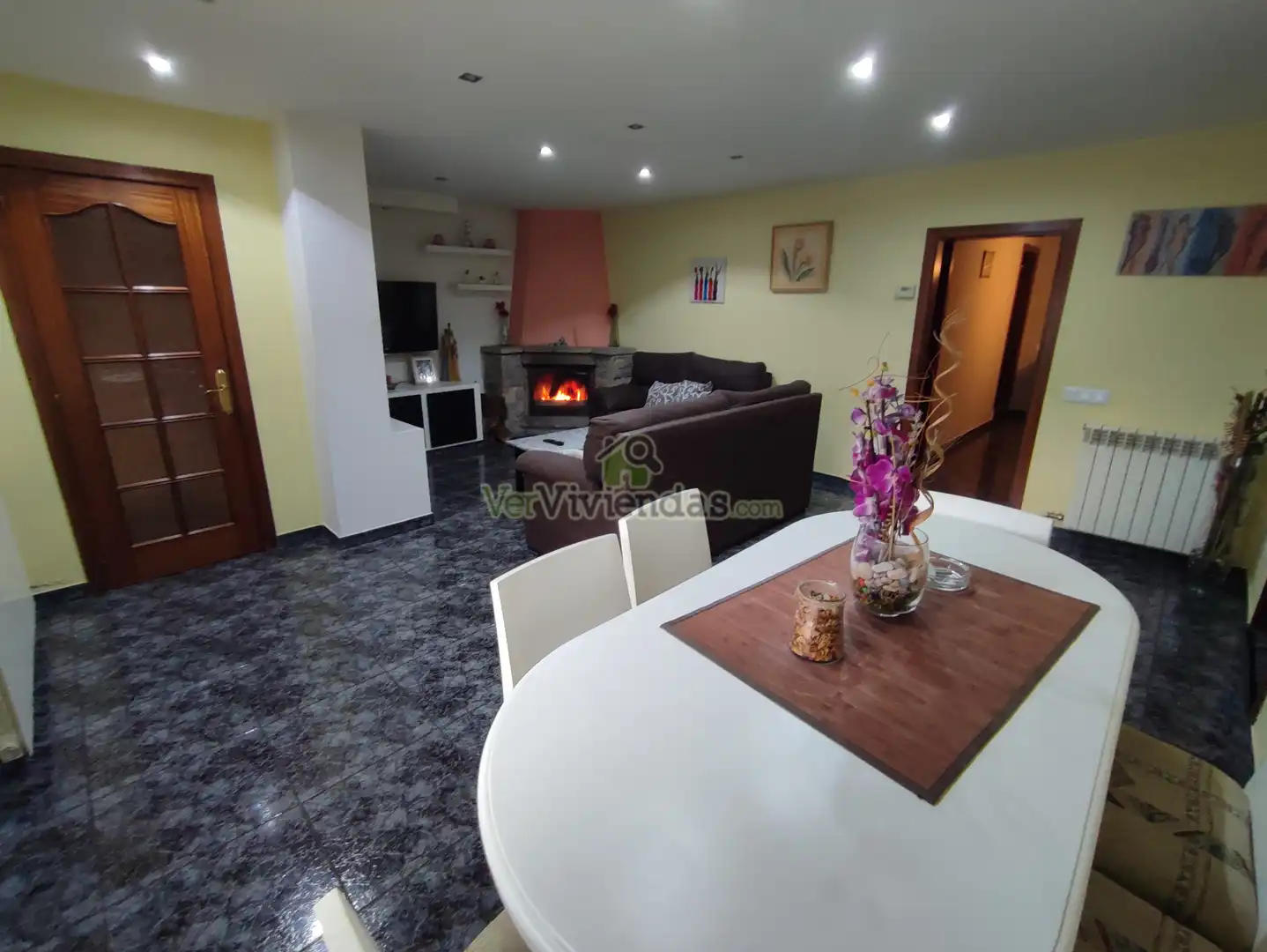 Sala d'estar de Casa o xalet en venda en Vacarisses amb Aire condicionat, Calefacció i Jardí privat