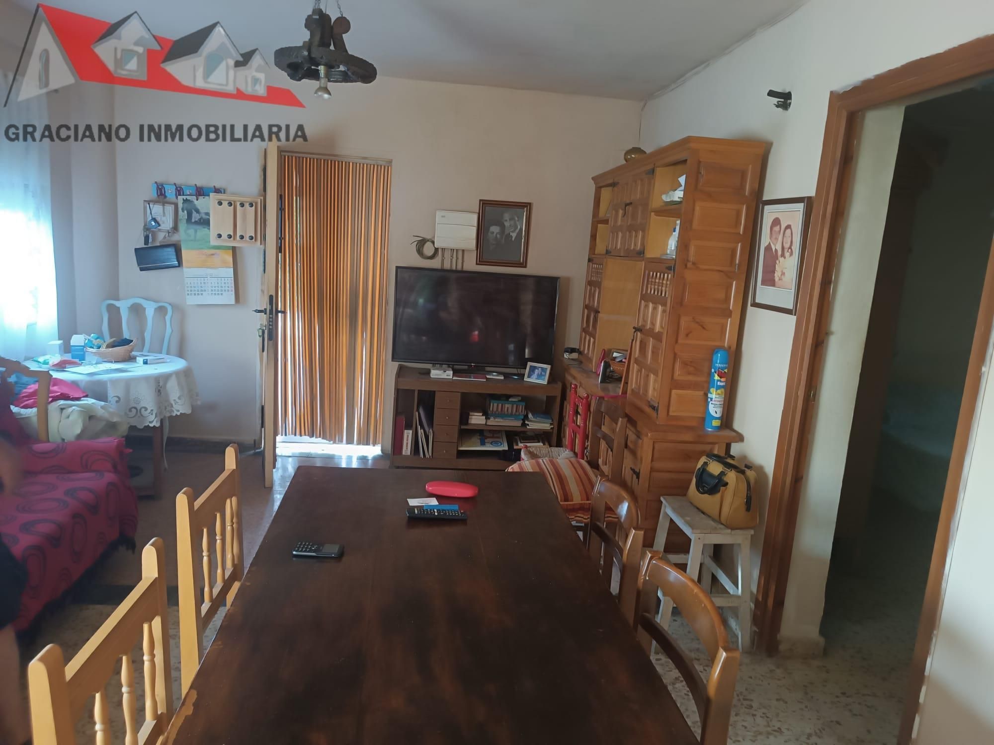 Wohnzimmer von Country house zum verkauf in  Albacete Capital mit Privatgarten, Terrasse und Schwimmbad
