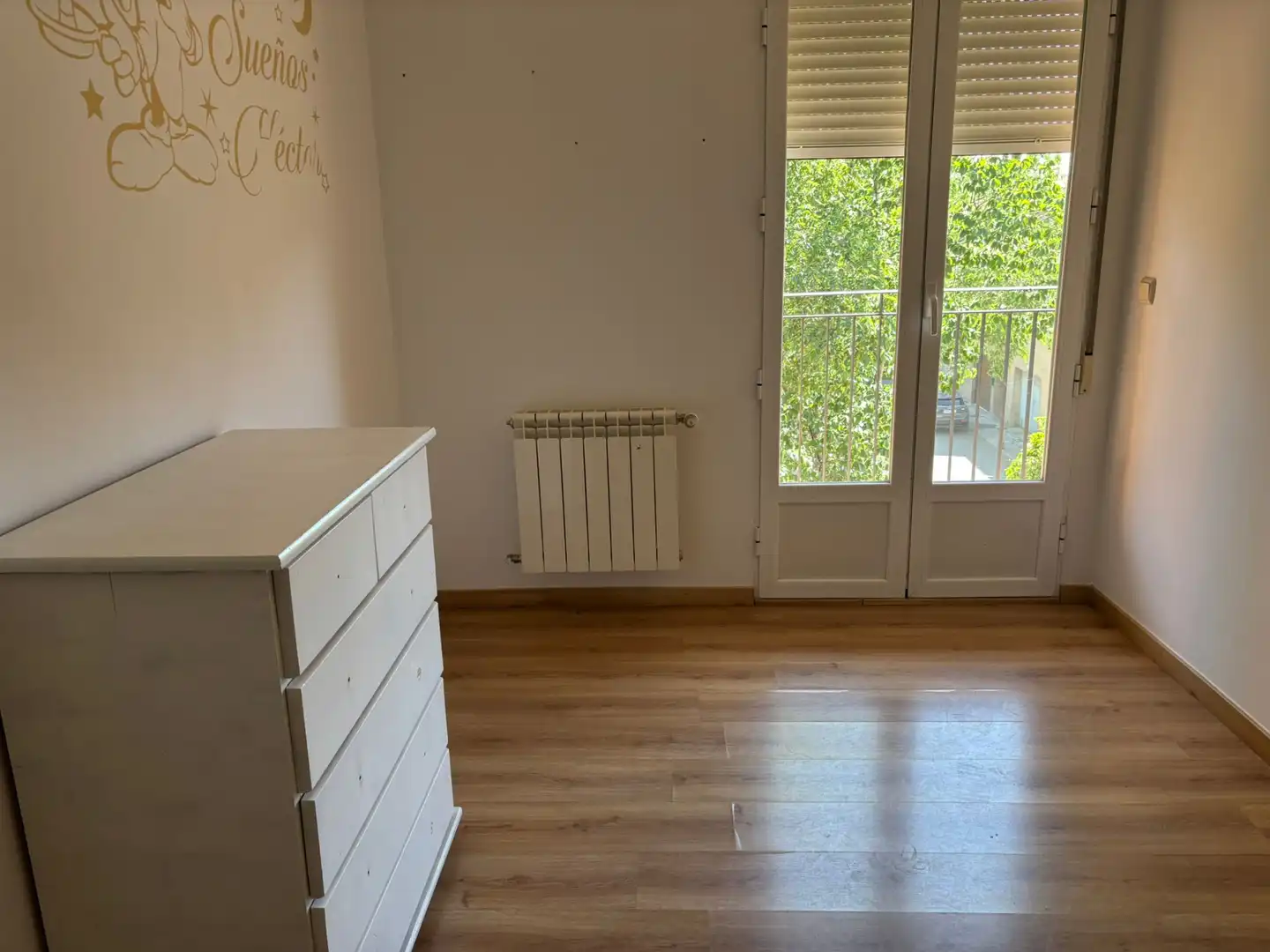 Schlafzimmer von Wohnung zum Verkauf in Villarrobledo mit Heizung, Parkett und Terrasse