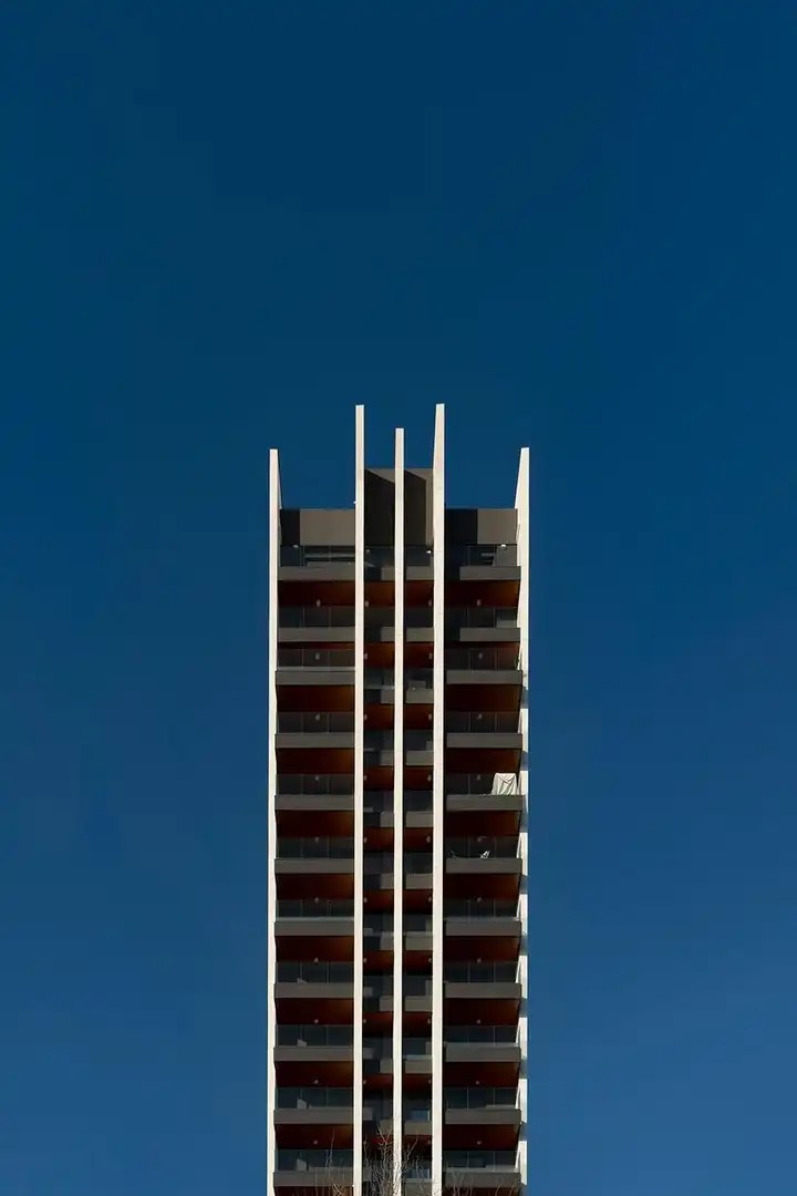 Außenansicht von Wohnung zur Miete in Valencia mit Klimaanlage, Terrasse und Balkon