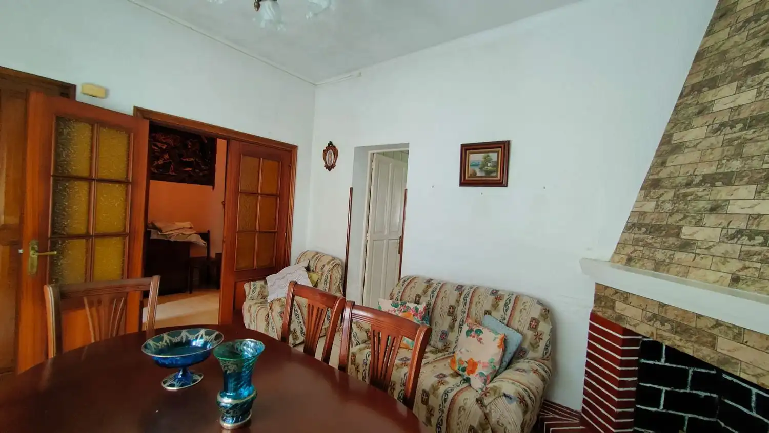 Living room of Houses for sale in Gijón   with Heating, Terrace and Storage room