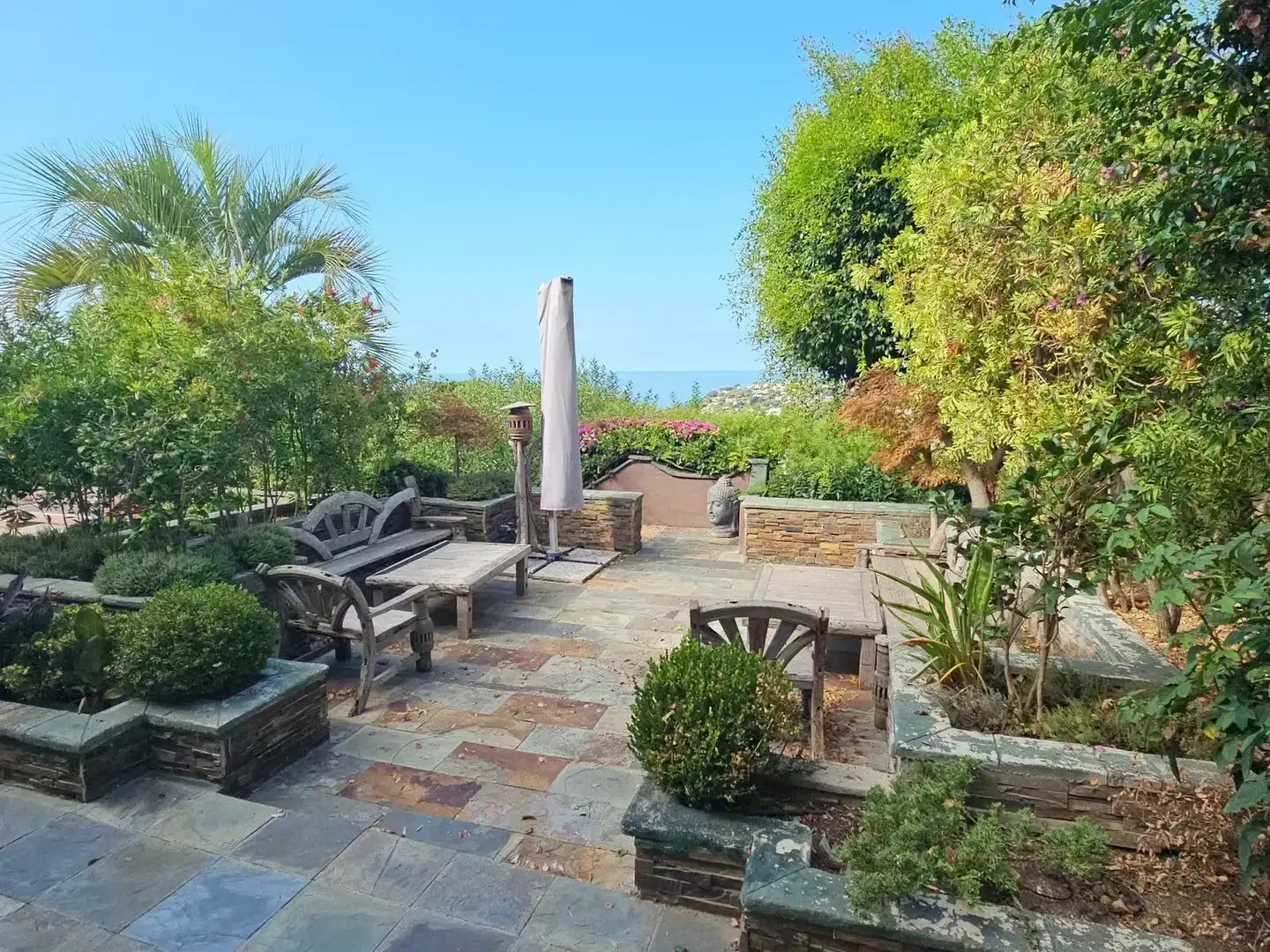 Terraza de Casa o chalet en venta en Lloret de Mar con Aire acondicionado, Jardín privado y Terraza