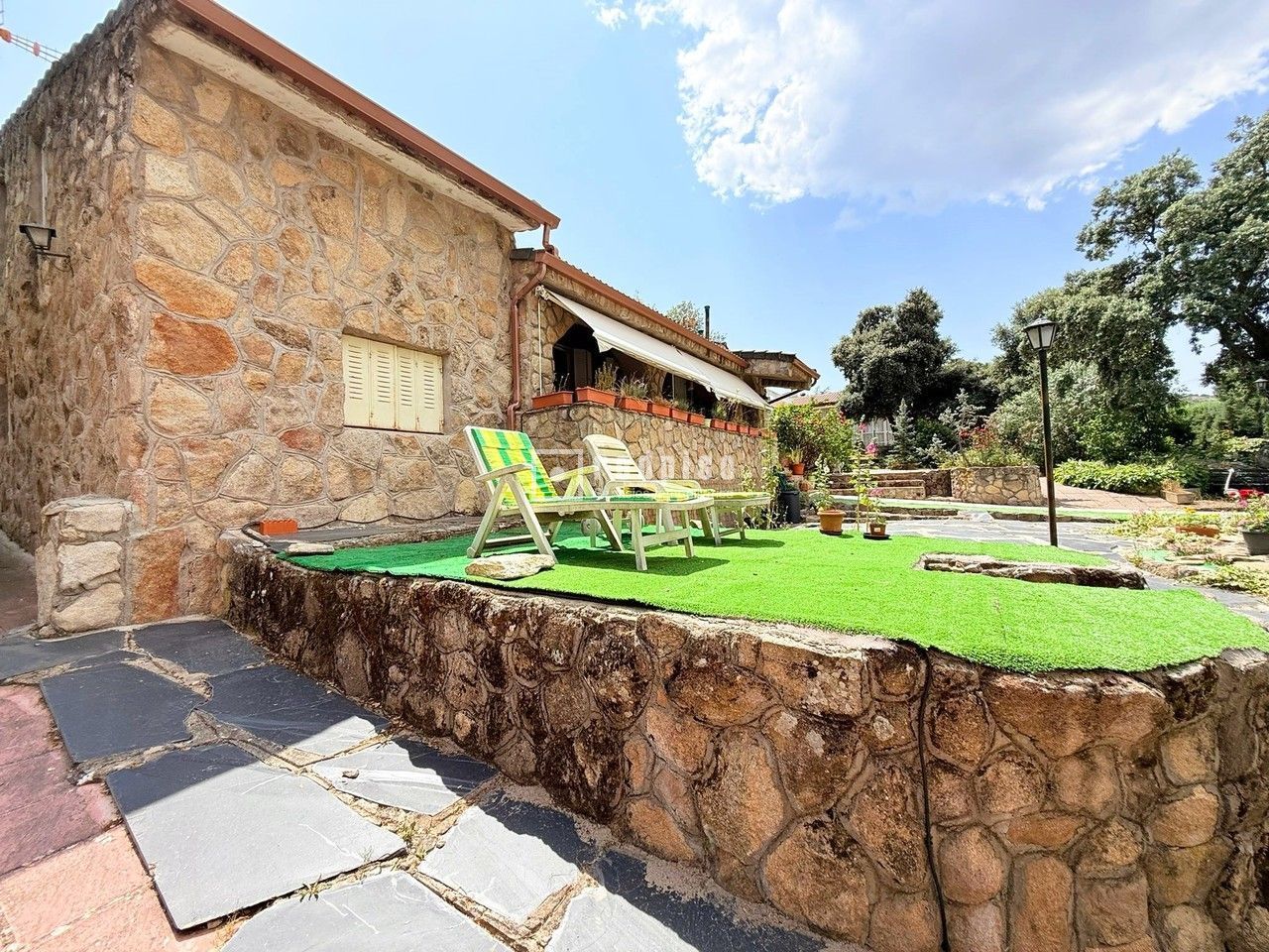 Garden of House or chalet for sale in El Espinar  with Air Conditioner, Heating and Terrace