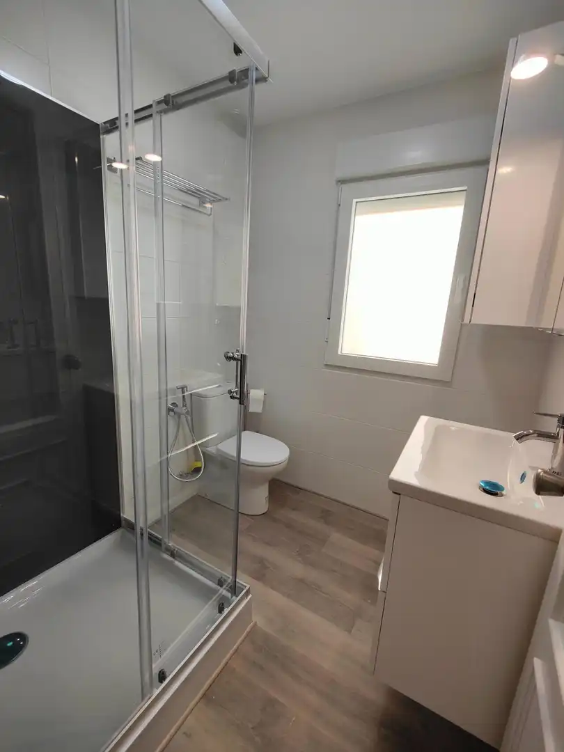 Bathroom of Apartments for rent in Granada  with Air Conditioner, Heating and Furnished