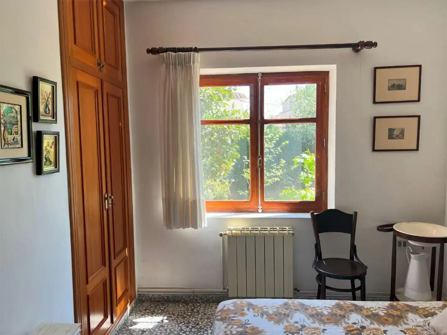 Bedroom of Flat for sale in Camporrobles  with Private garden, Storage room and Furnished