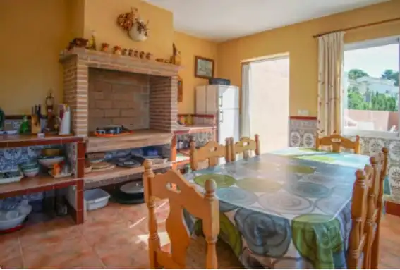 Cocina de Casa o chalet en venta en Calpe / Calp con Aire acondicionado, Calefacción y Terraza