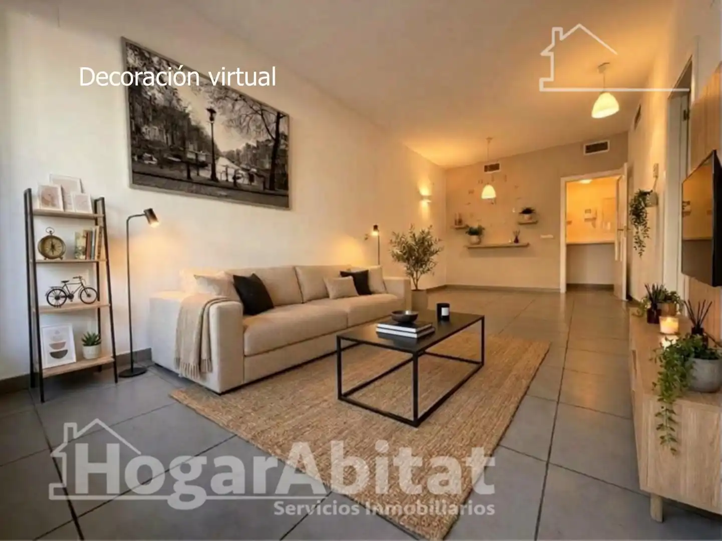 Wohnzimmer von Wohnung zum Verkauf in Massamagrell, Valencia