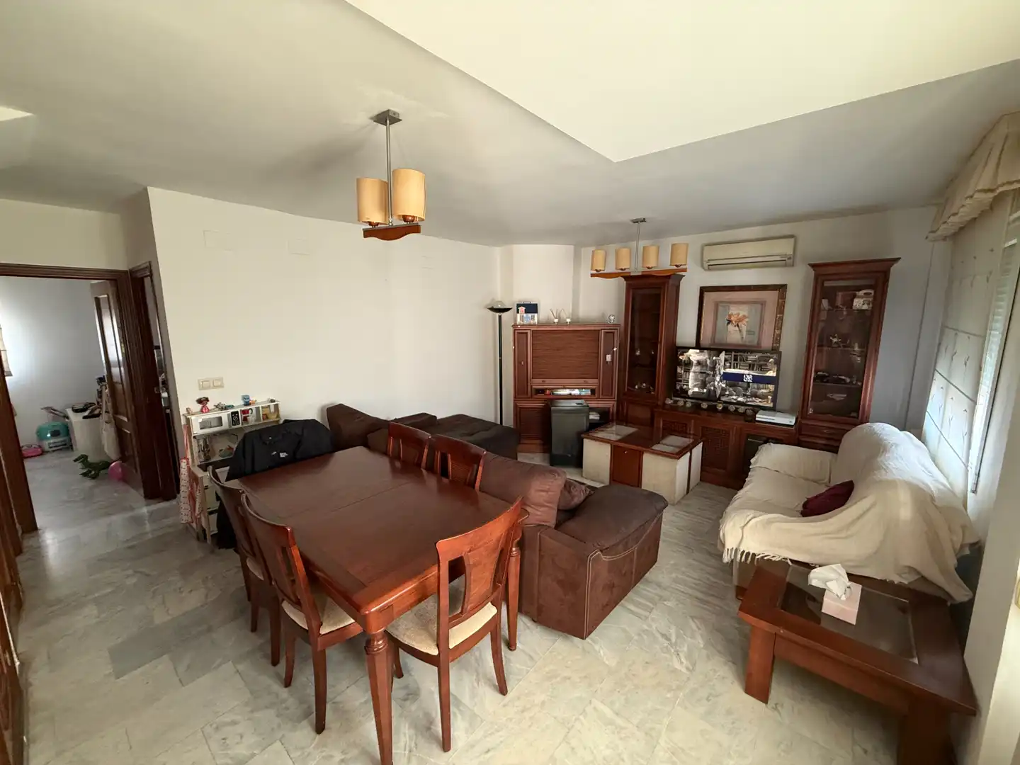 Sala de estar de Casa o chalet en venta en Las Gabias con Aire acondicionado, Calefacción y Jardín privado