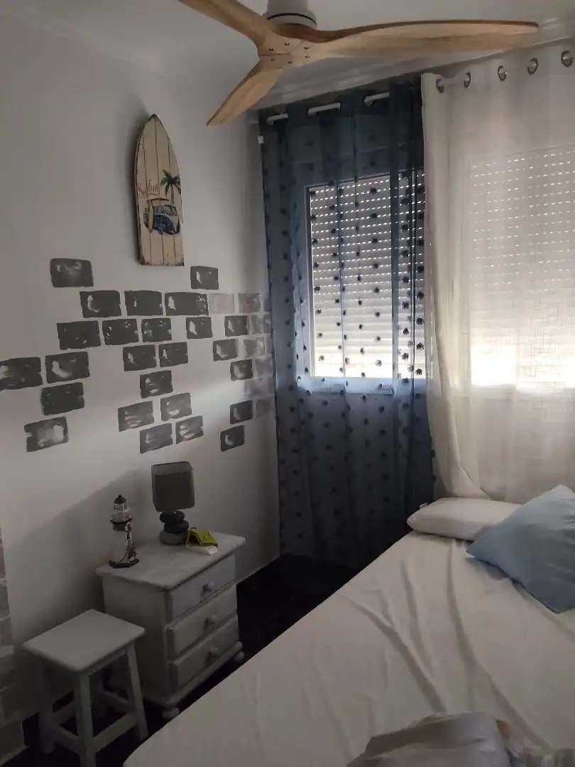 Schlafzimmer von Wohnung zur Miete in Castellón de la Plana / Castelló de la Plana mit Möbliert