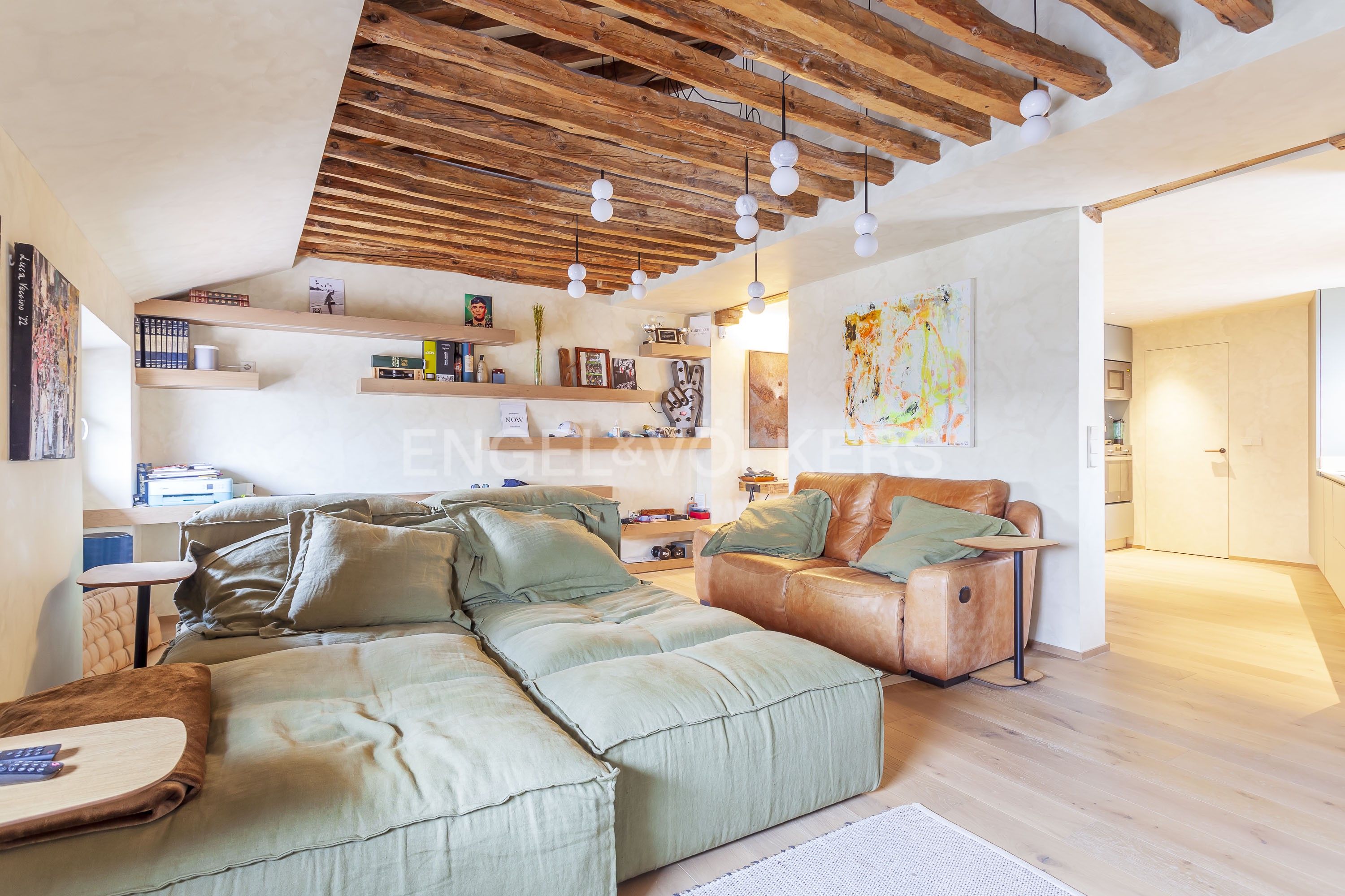 Living room of Apartment for sale in  Madrid Capital  with Heating and Furnished