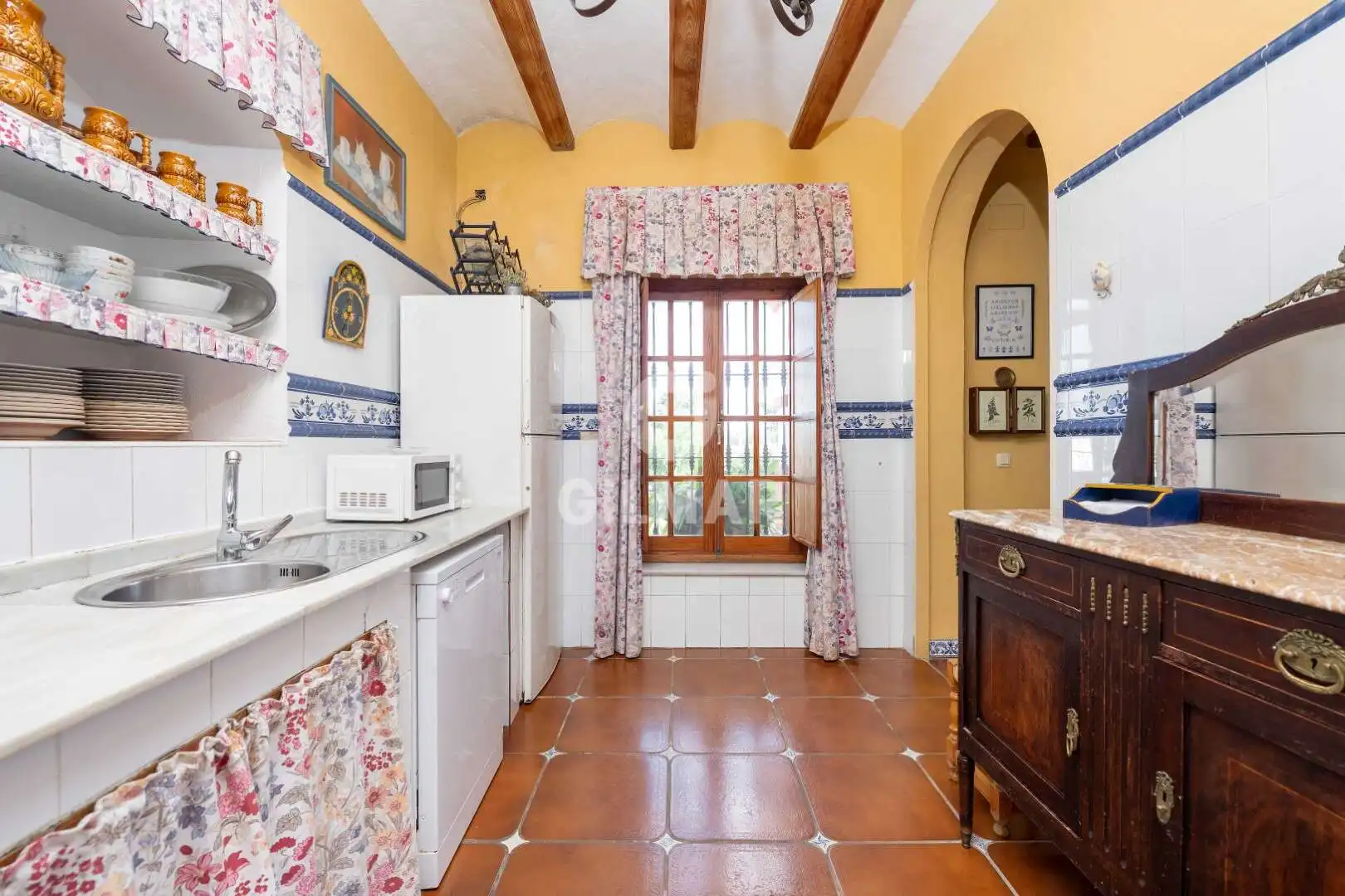 Kitchen of Houses for sale in Villamartín  with Heating, Private garden and Swimming Pool