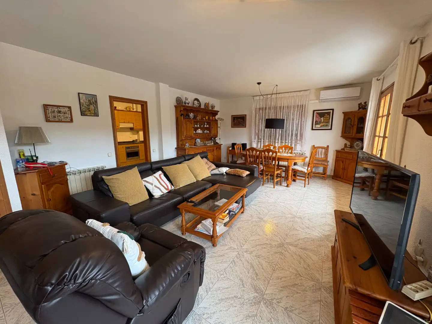 Sala d'estar de Casa o xalet en venda en Vallgorguina amb Aire condicionat, Calefacció i Jardí privat