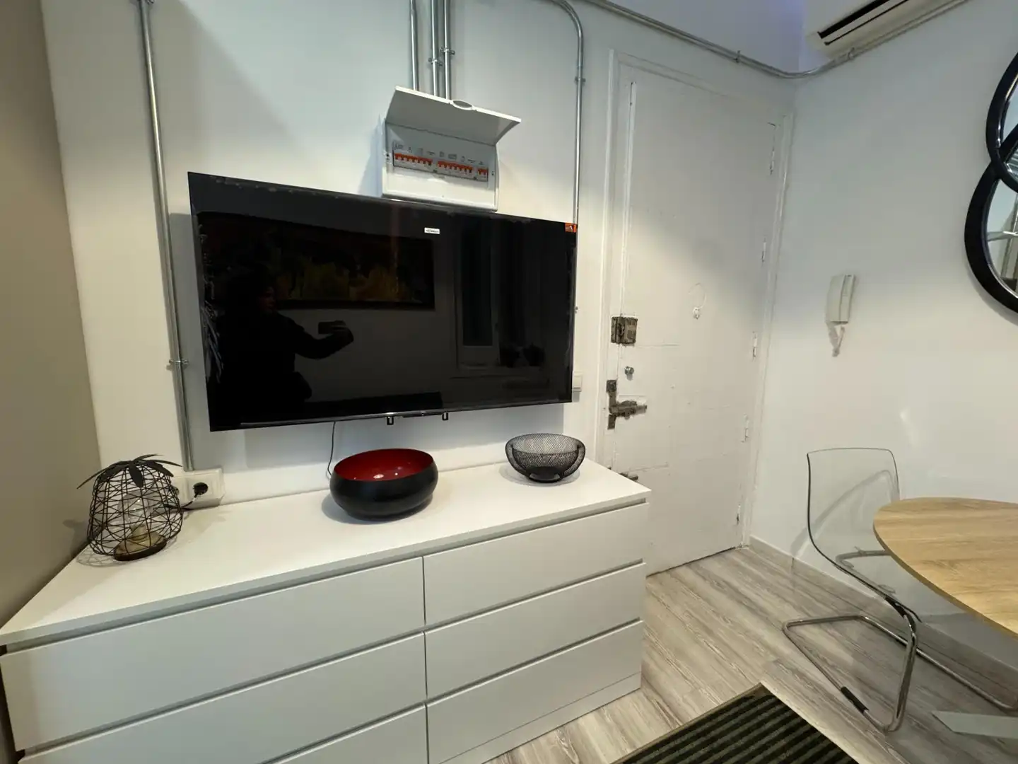 Wohnzimmer von Wohnung zum Verkauf in Madrid mit Klimaanlage, Heizung und Möbliert