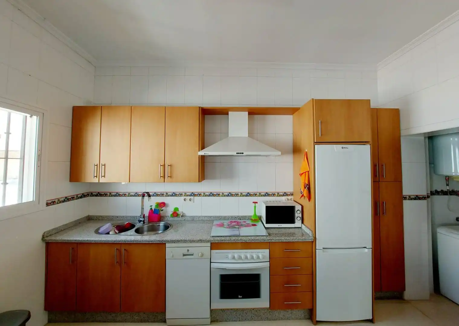 Kitchen of Flat for sale in Brenes  with Air Conditioner, Storage room and Balcony