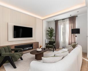 Living room of Attic for sale in  Madrid Capital  with Air Conditioner, Heating and Terrace