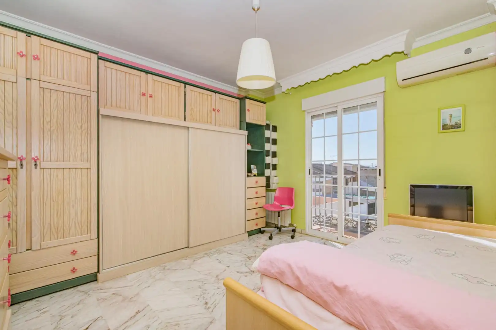 Bedroom of Houses for sale in Maracena  with Air Conditioner, Heating and Terrace