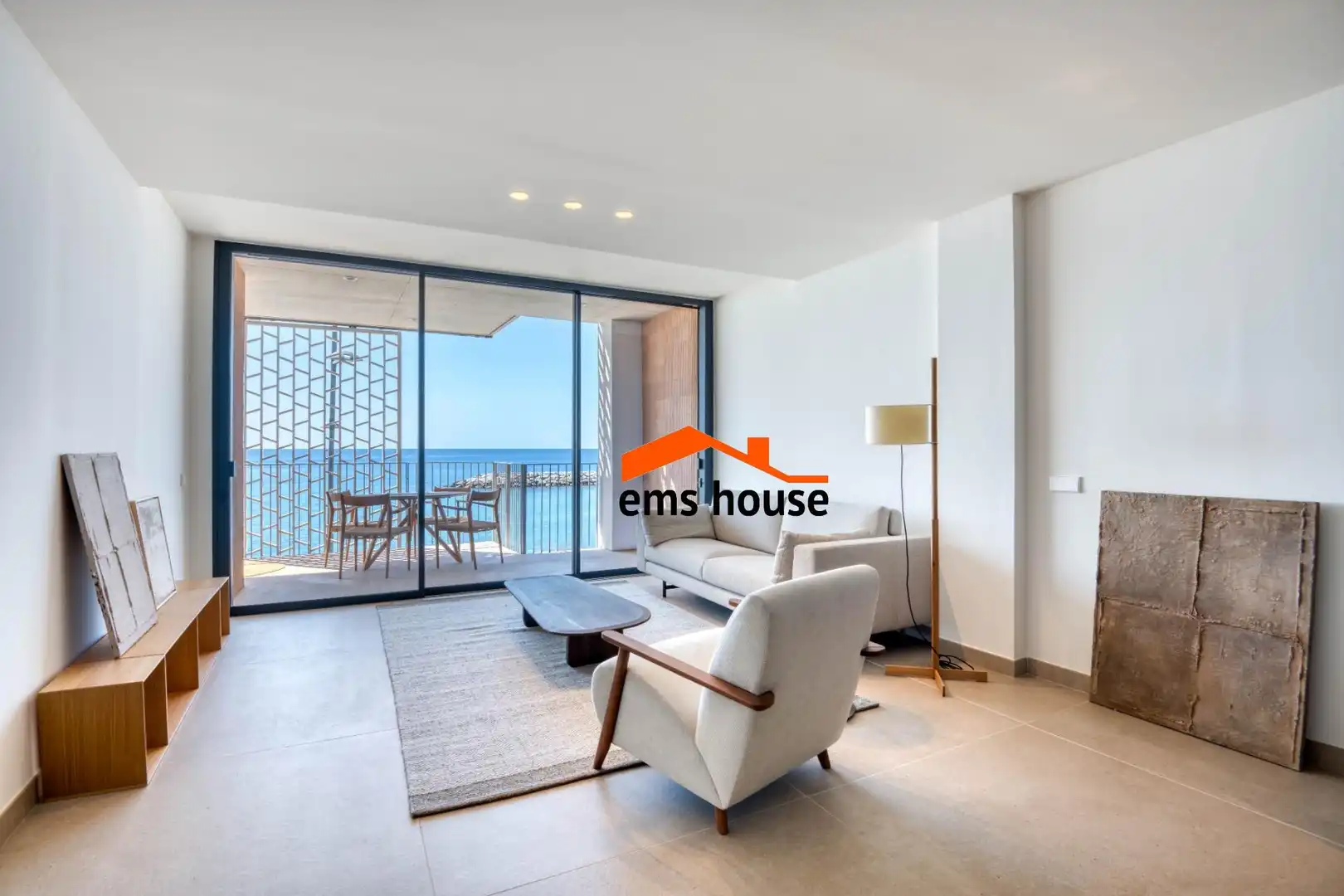 Sala de estar de Apartamento en venta en Calonge i Sant Antoni con Aire acondicionado, Calefacción y Terraza