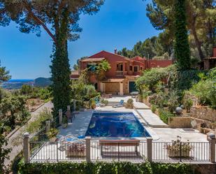 Vista exterior de Finca rústica en venda en  Palma de Mallorca amb Aire condicionat, Terrassa i Piscina