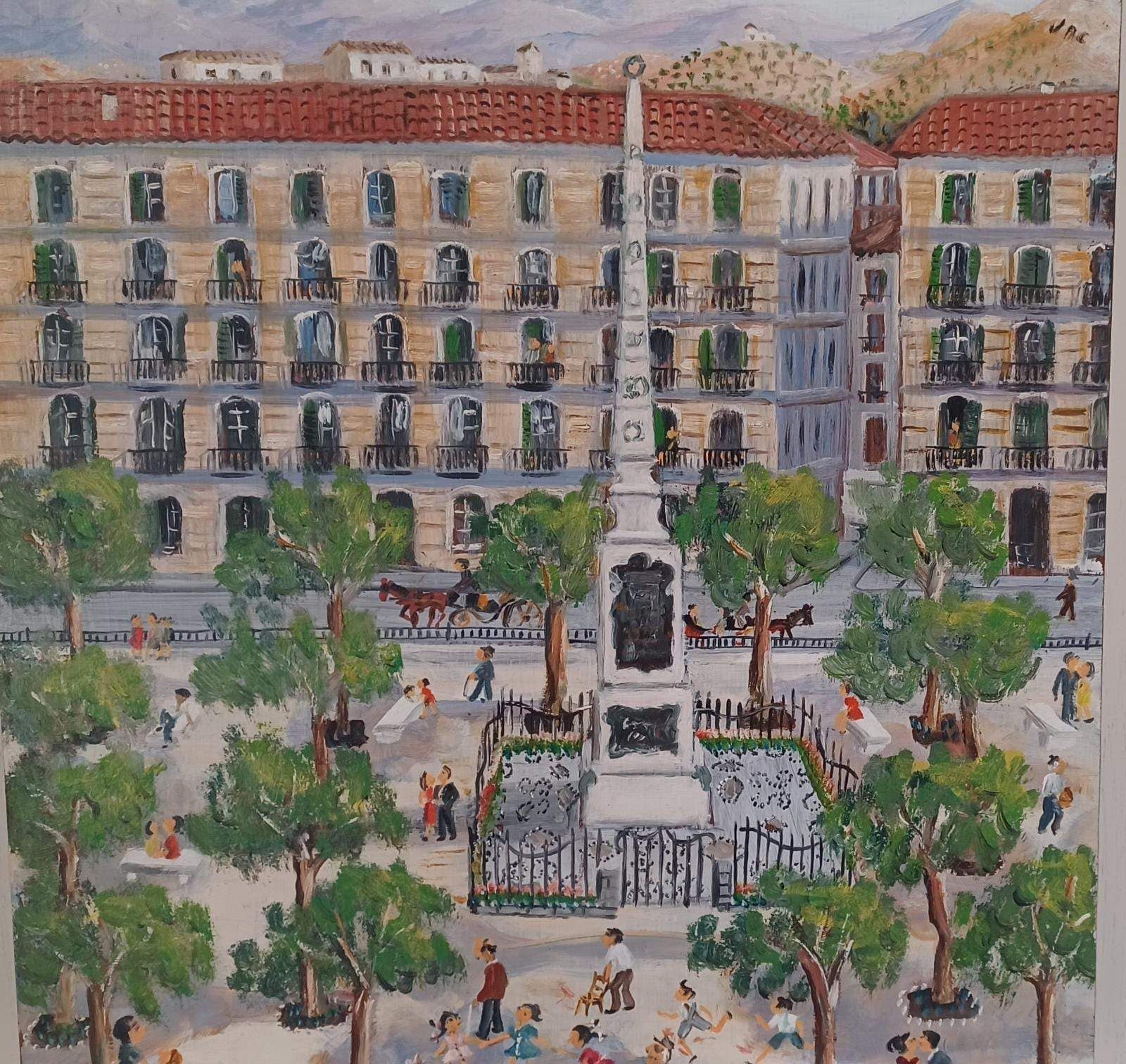 Vista exterior de Apartamento de alquiler en Málaga Capital con Aire acondicionado, Calefacción y Amueblado