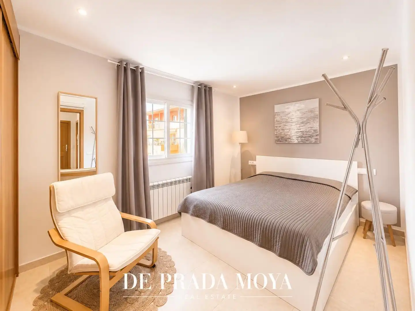 Bedroom of Flat for sale in Llucmajor  with Air Conditioner, Heating and Private garden