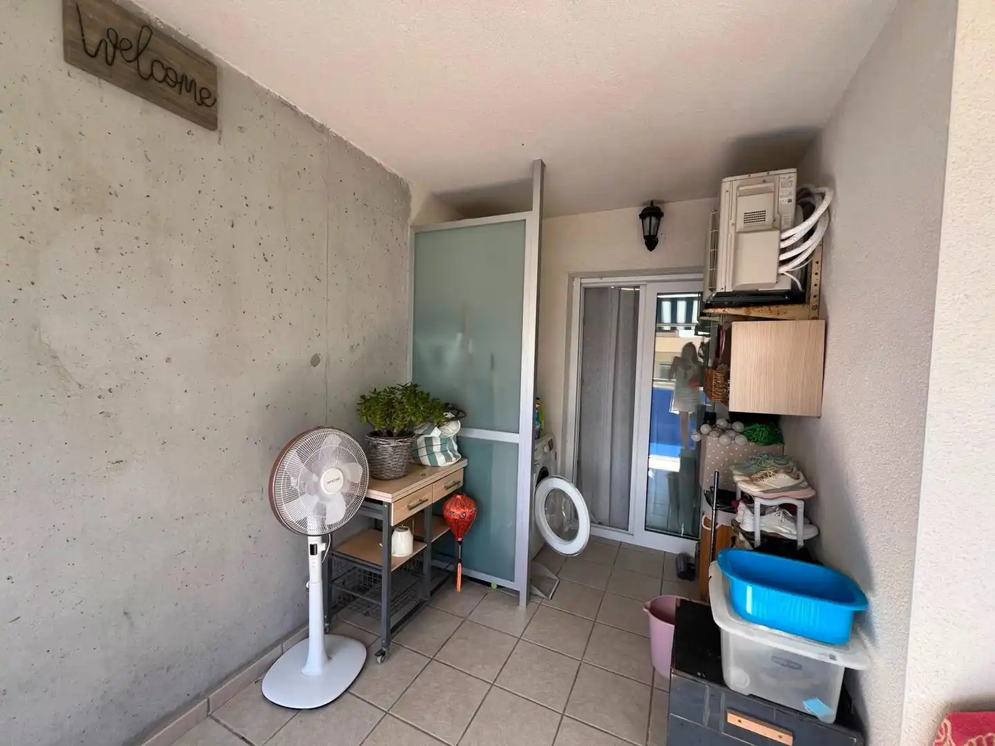 Terraza de Apartamento en venta en Villajoyosa / La Vila Joiosa con Jardín privado, Terraza y Piscina comunitaria
