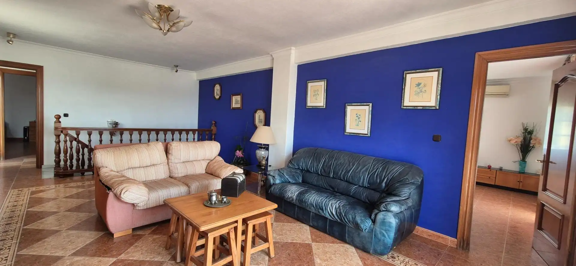Sala de estar de Casa o chalet en venta en Málaga con Aire acondicionado, Jardín privado y Terraza