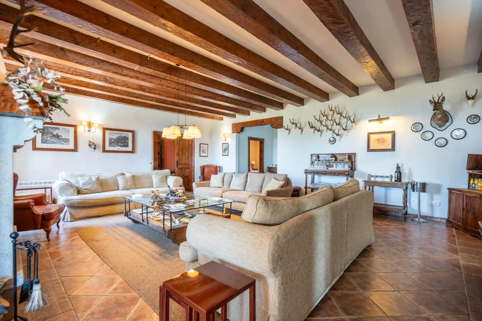Living room of Country homes for sale in Cenicientos  with Heating, Private garden and Terrace