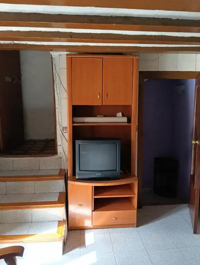 Sala d'estar de Casa adosada en venda en La Iglesuela del Cid
