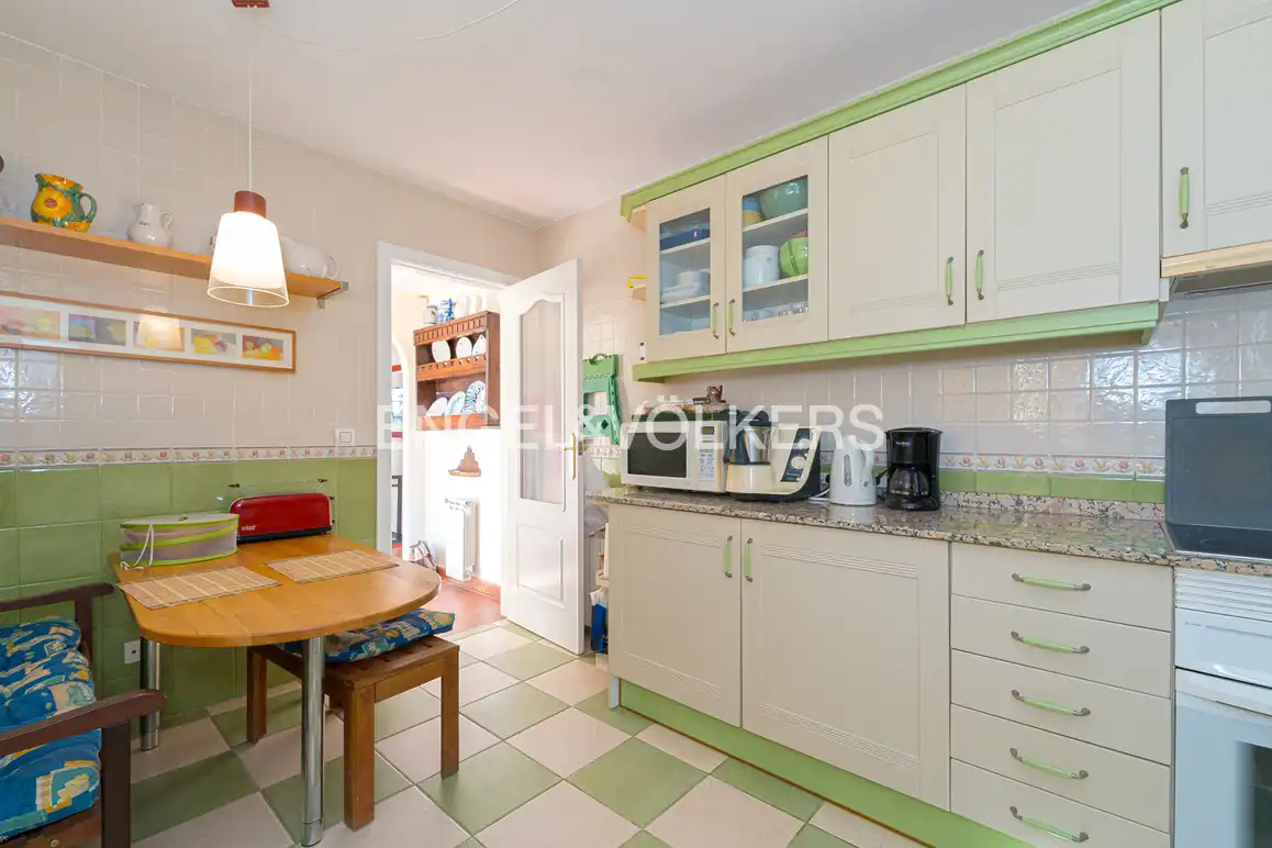 Kitchen of Houses for sale in Villajoyosa / La Vila Joiosa  with Air Conditioner, Private garden and Terrace