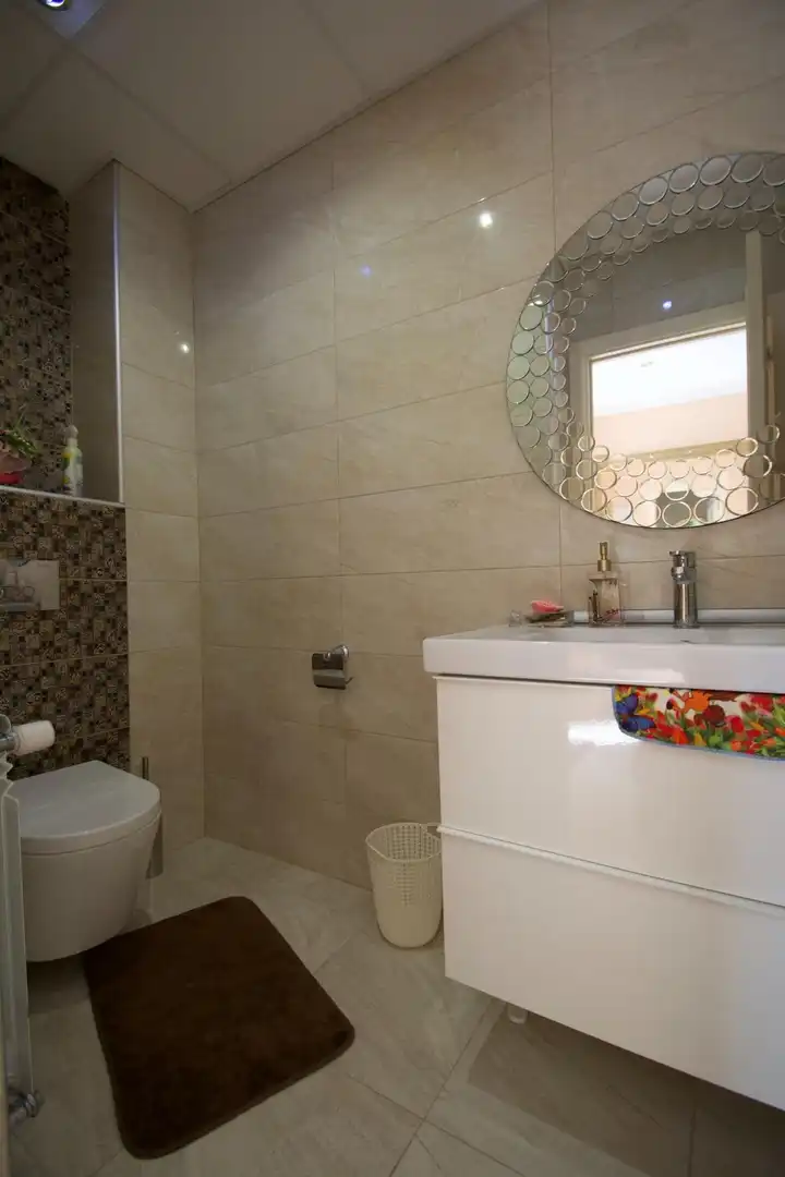 Badezimmer von Haus oder Chalet zum Verkauf in Orihuela mit Klimaanlage, Heizung und Privatgarten