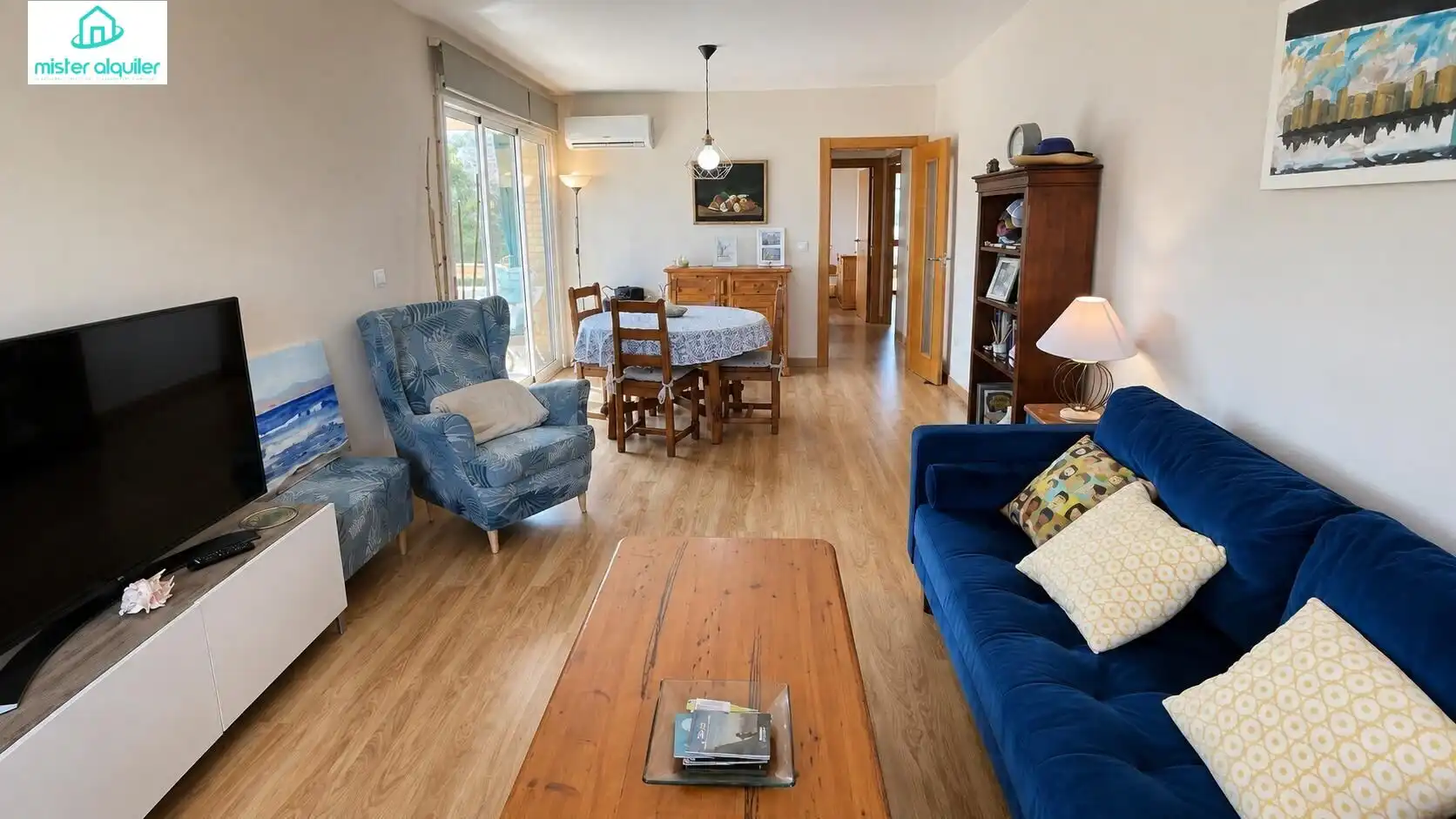 Living room of Apartments for rent in El Campello  with Air Conditioner, Heating and Terrace