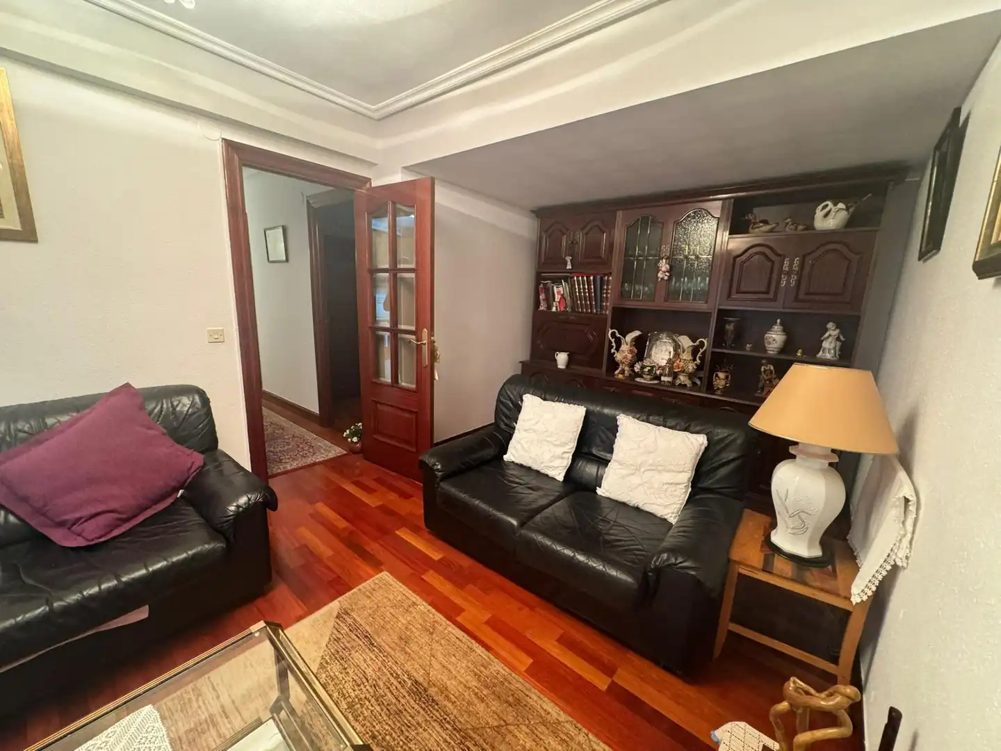 Sala de estar de Piso en venta en Santurtzi  con Calefacción, Terraza y Trastero