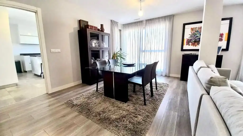 Dining room of Flat for sale in A Coruña Capital   with Heating, Terrace and Storage room