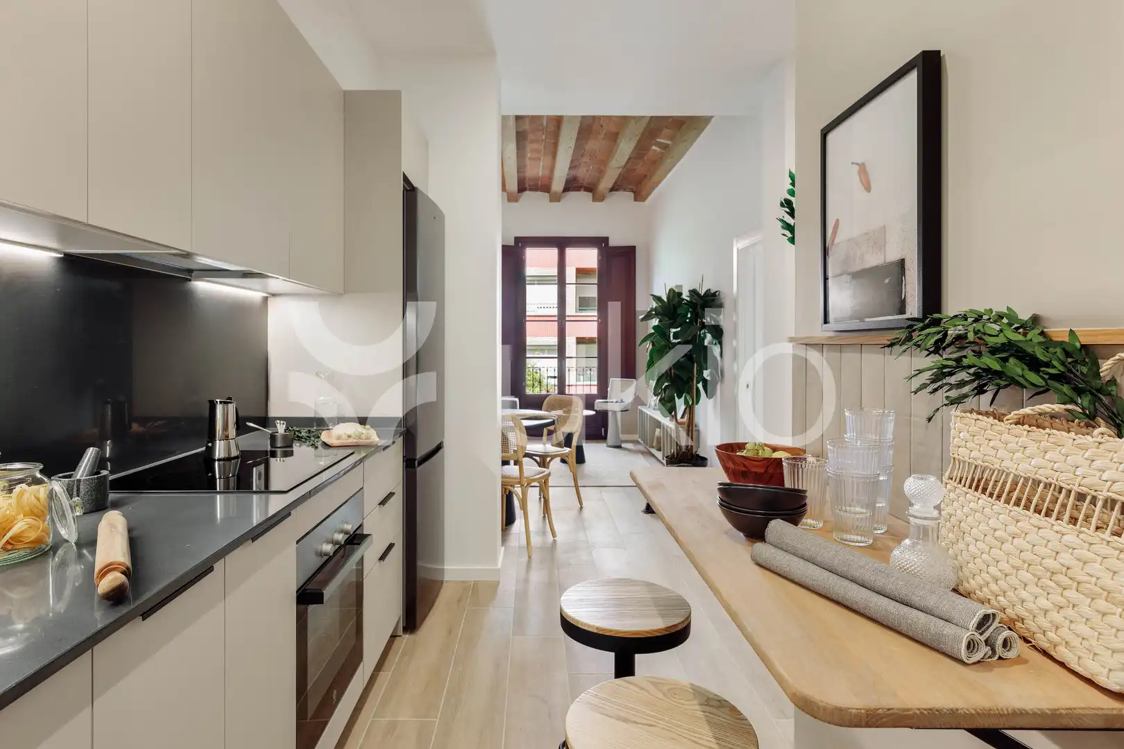 Apartamento con terraza en alquiler en Carrer de Floridablanca, imagen 6