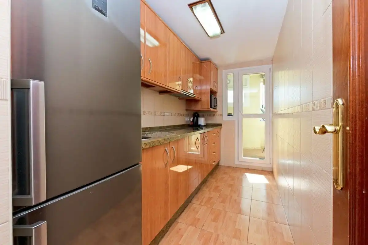 Kitchen of Apartments for sale in Cenicero  with Air Conditioner, Terrace and Furnished