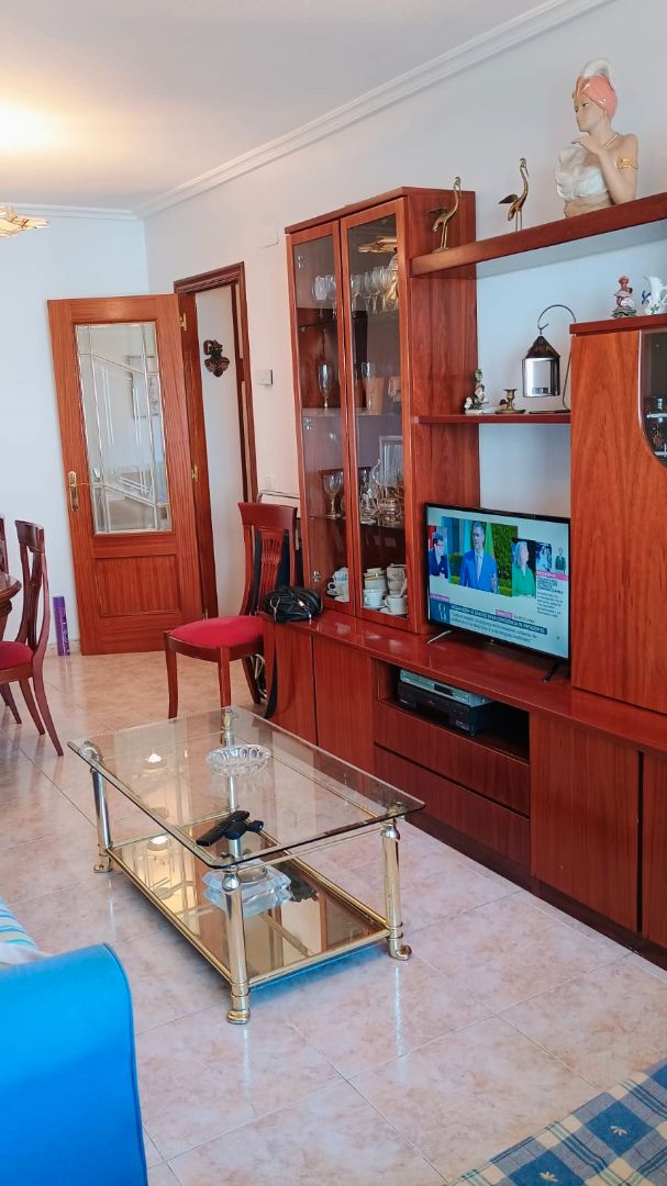 Living room of Flat for sale in Meruelo  with Heating, Terrace and Furnished