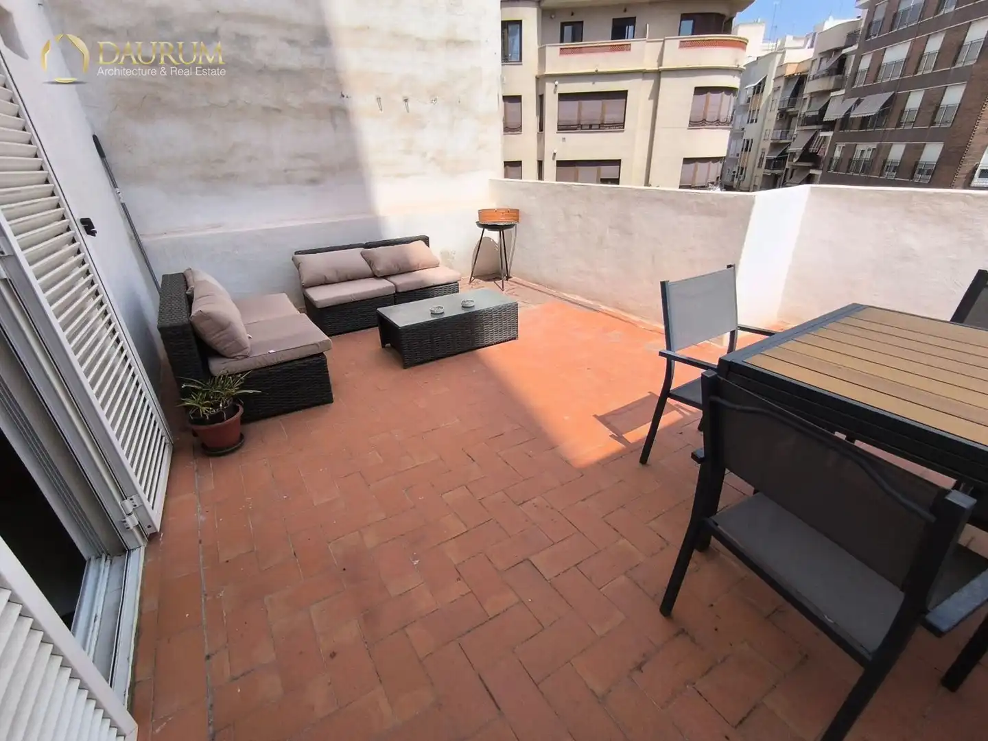 Terrace of Attic for sale in Elche / Elx  with Air Conditioner, Terrace and Furnished