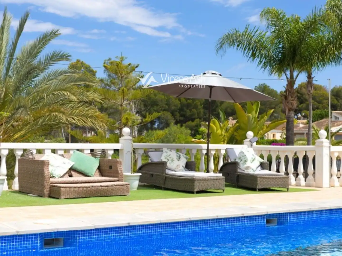 Terrace of Houses for sale in Jávea / Xàbia  with Air Conditioner, Terrace and Storage room