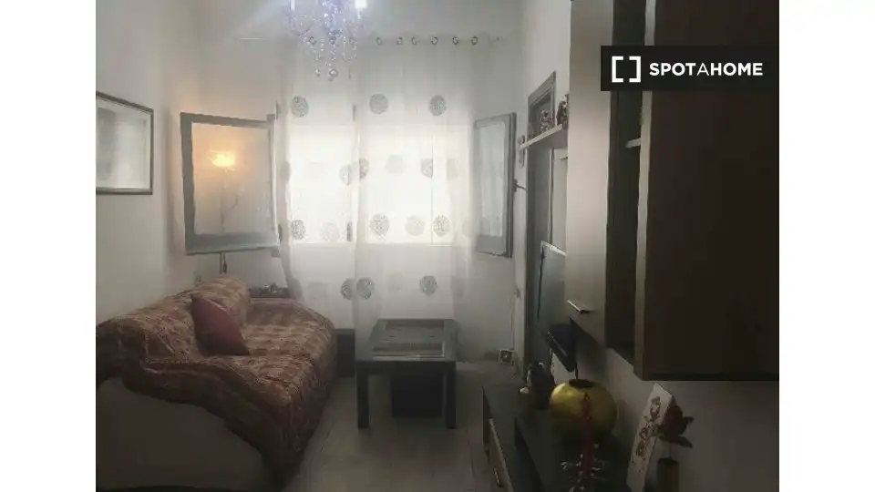 Bedroom of Flat for rent in Barcelona  with Air Conditioner, Heating and Furnished