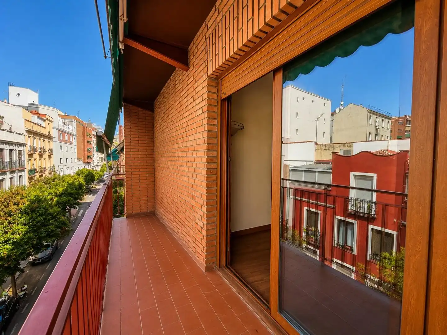 Terrasse von Wohnung zum Verkauf in Madrid mit Heizung, Parkett und Terrasse