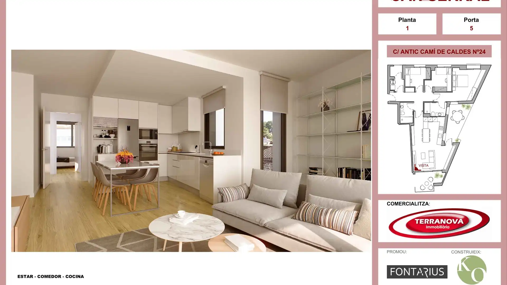 Wohnung zum Verkauf in L'Ametlla del Vallès mit Heizung, Terrasse und Balkon