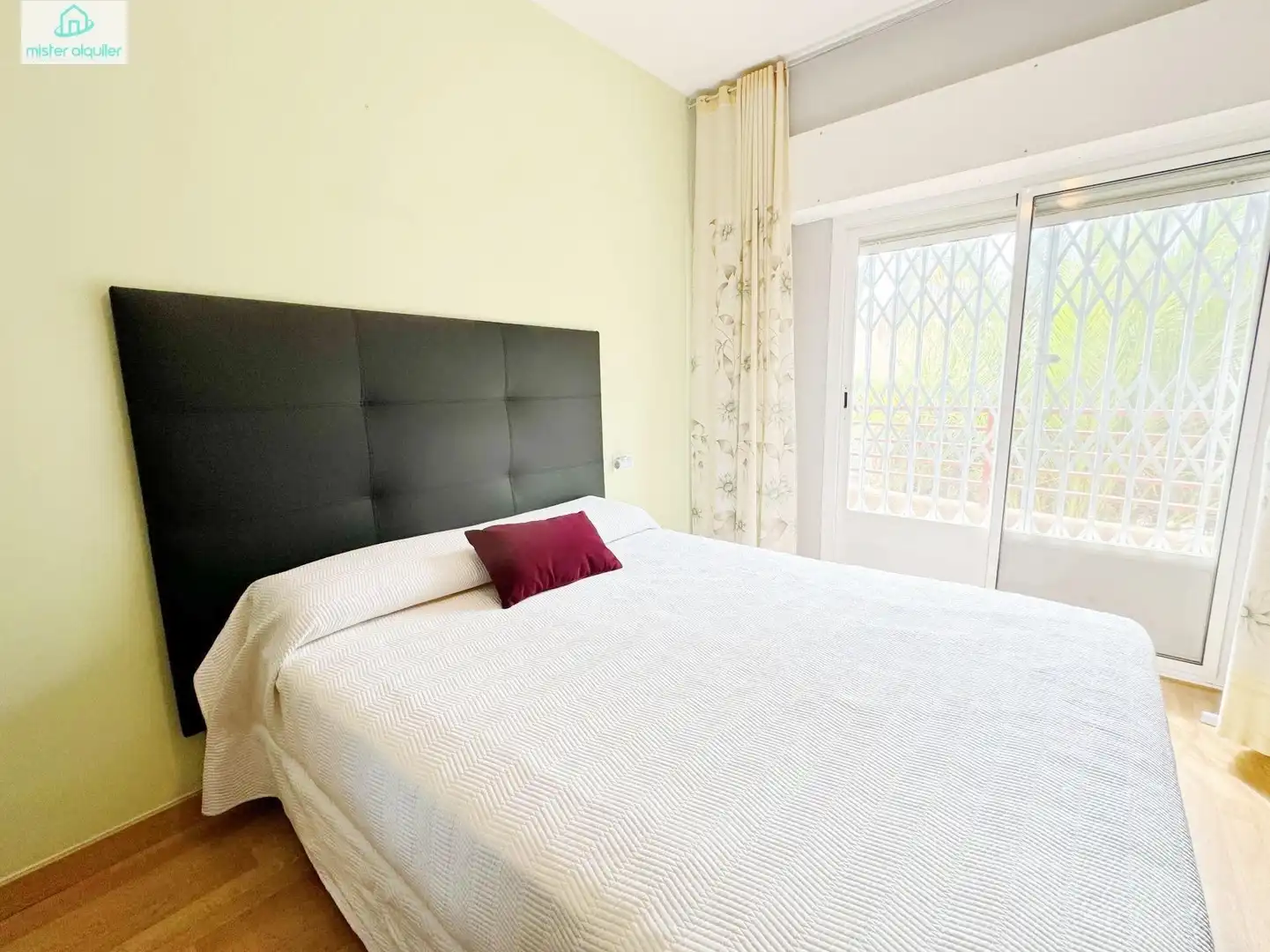 Schlafzimmer von Wohnung zur Miete in Sant Joan d'Alacant mit Klimaanlage, Heizung und Möbliert
