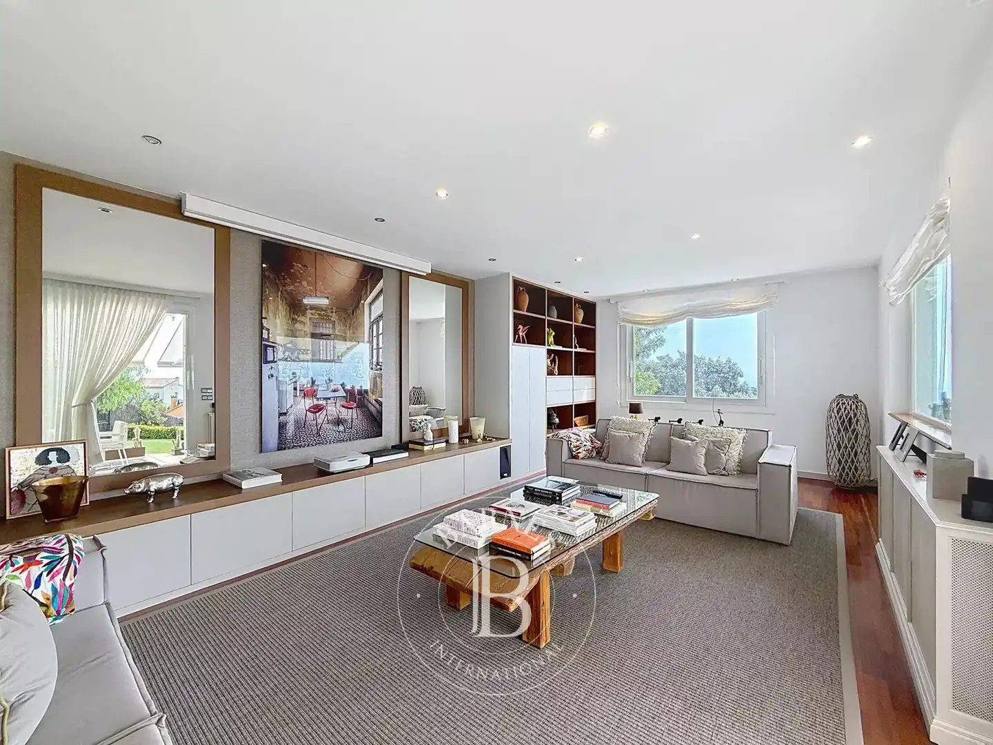 Sala de estar de Casa o chalet en venta en Mataró con Aire acondicionado, Calefacción y Jardín privado