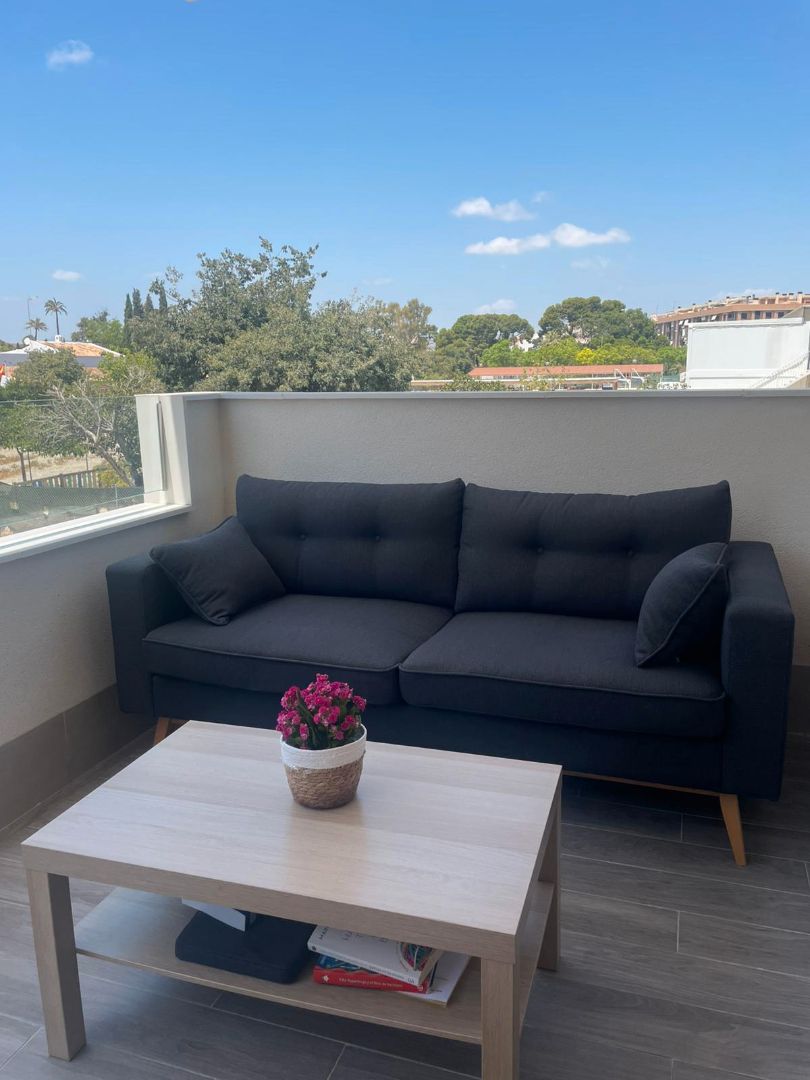 Balcony of Flat to rent in Sant Joan d'Alacant  with Air Conditioner, Heating and Terrace