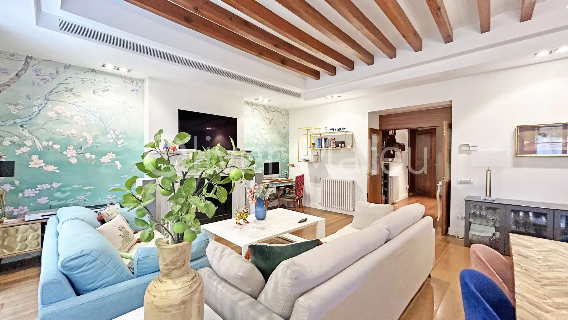 Living room of Duplexes for sale in  Palma de Mallorca  with Air Conditioner and Heating