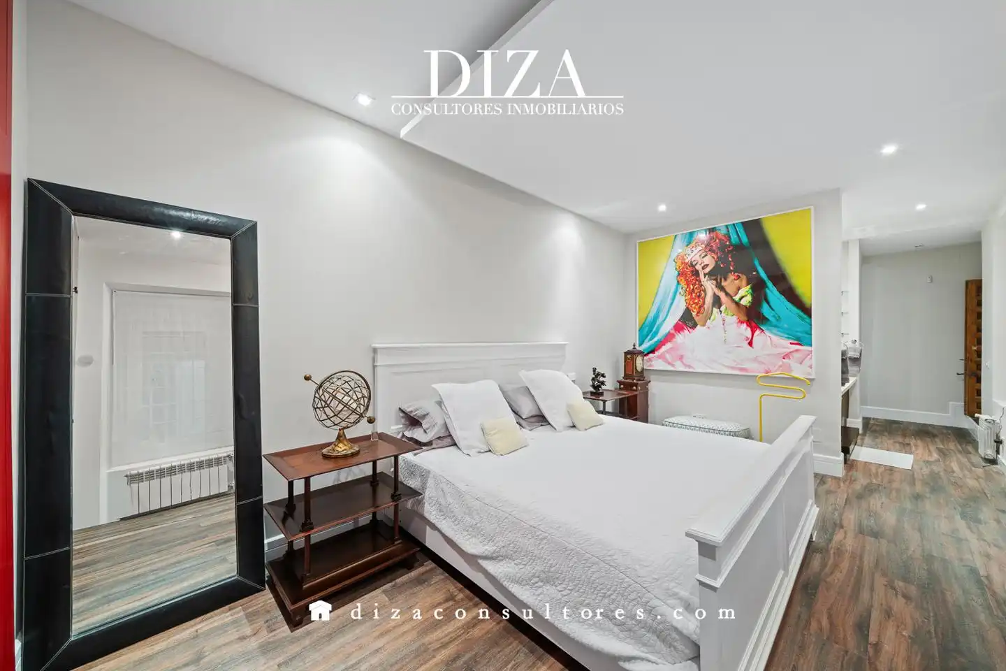 Bedroom of Ground floor for sale in Madrid  with Air Conditioner, Heating and Parquet flooring