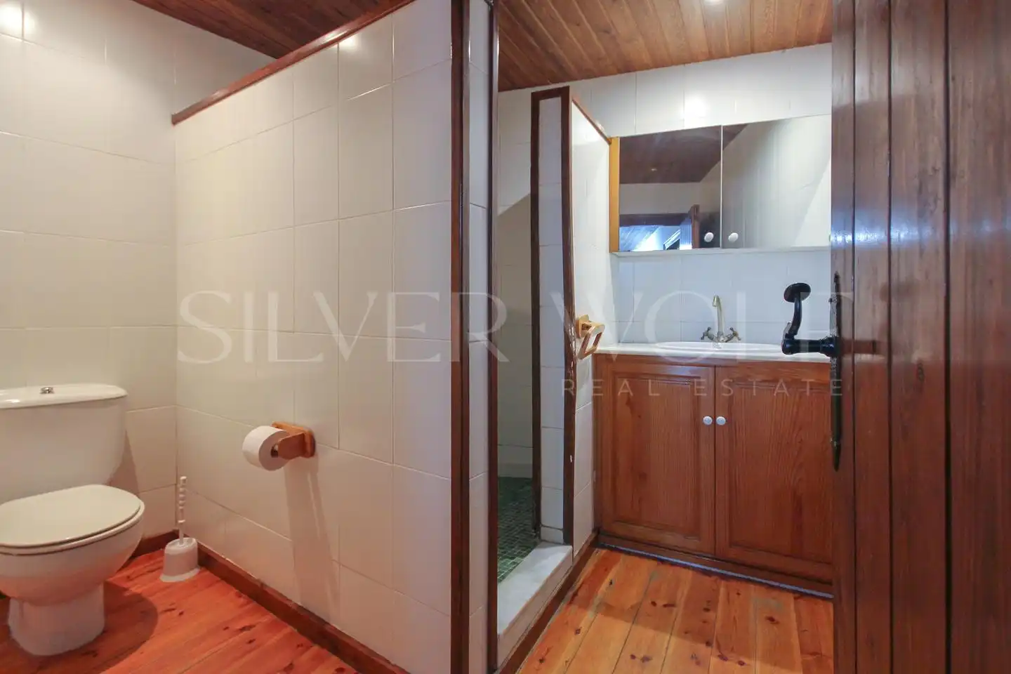 Baño de Casa o chalet en venta en Mataró con Aire acondicionado, Calefacción y Jardín privado